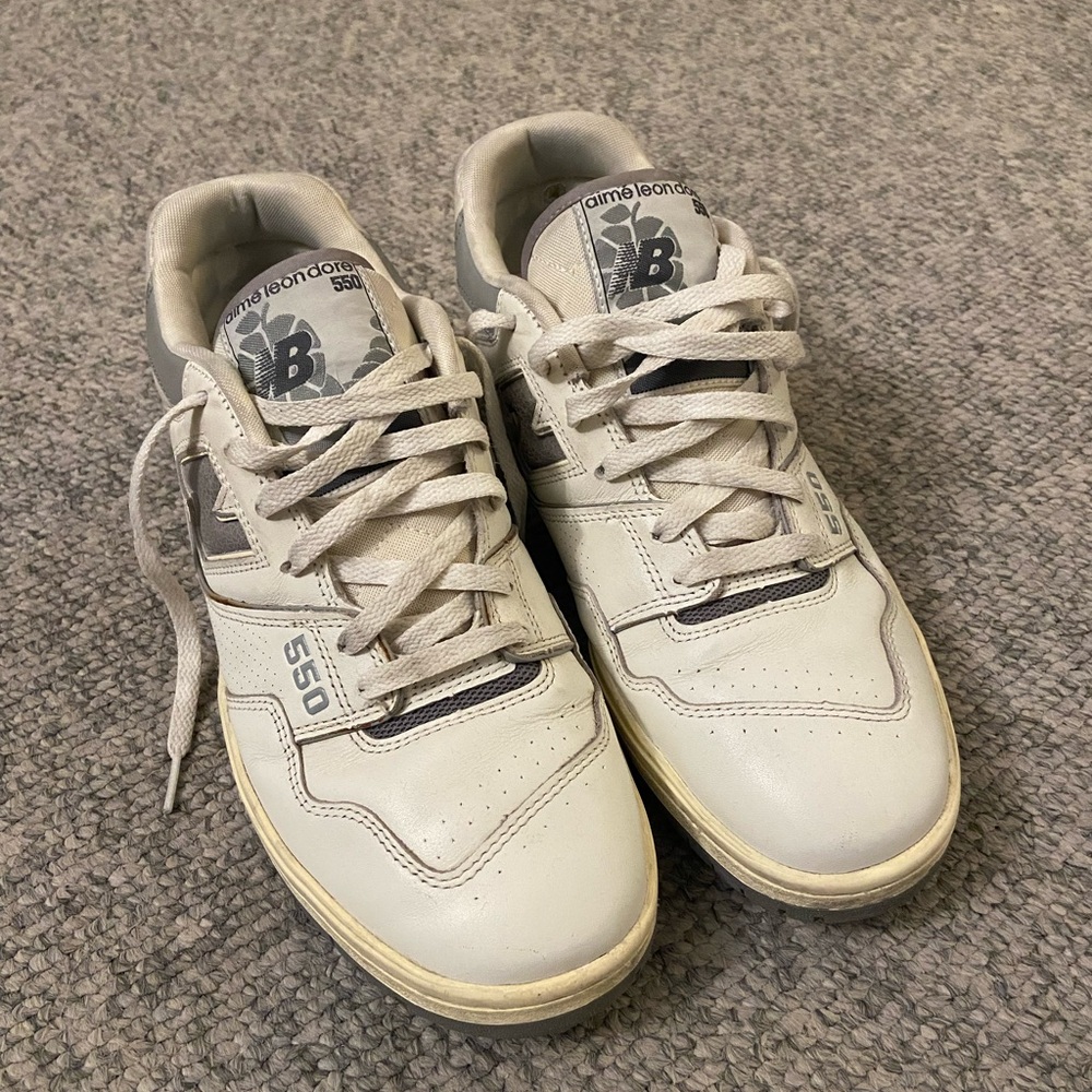Aime Leon Dore ALD x New Balance 550 (Silver White Grey)